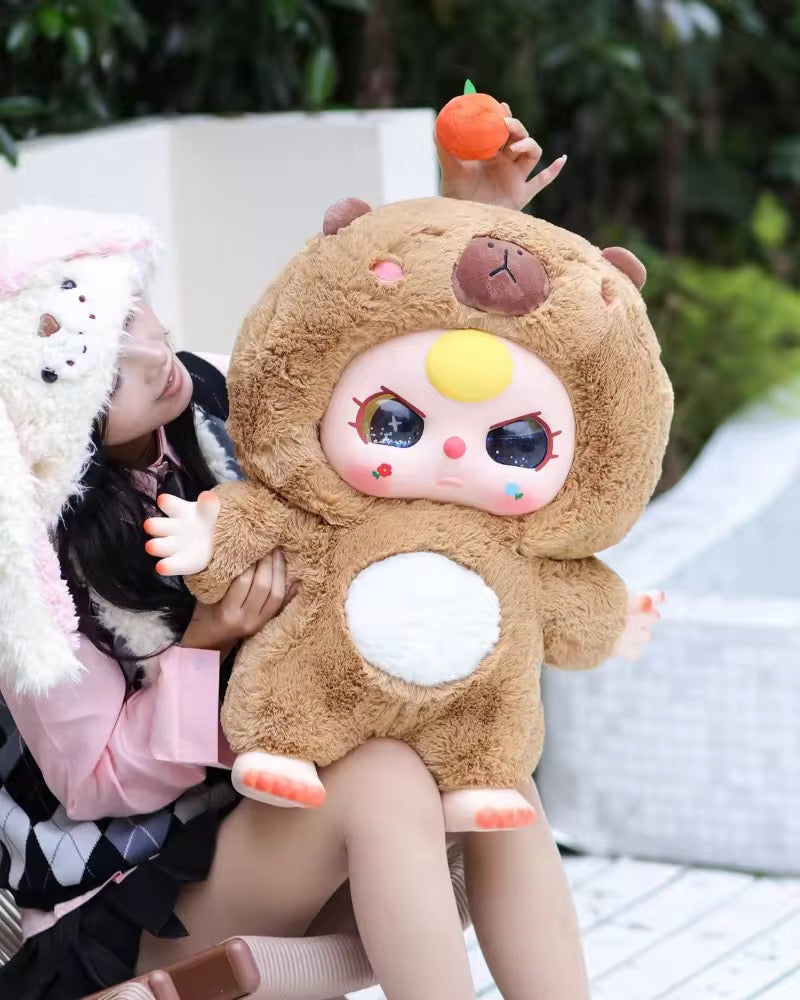 BABY THREE 1000% Capybara Big Baby Confirmed Authentic Art Toy