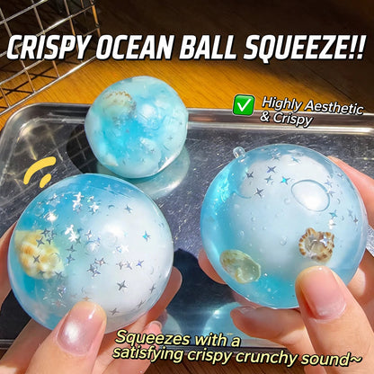 Crispy Ocean Ball Squishy Crunchy Crispy Slushy