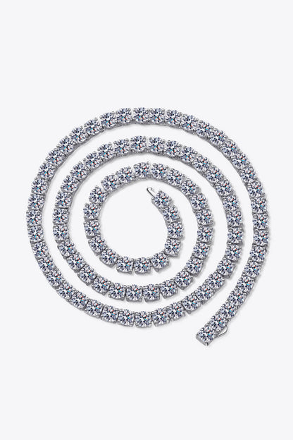 31 Carat Sparkala™ Tennis Necklace (Rhodium Over Pure Sterling Silver)