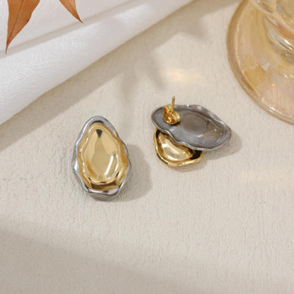 Molten Drops Stud Earrings
