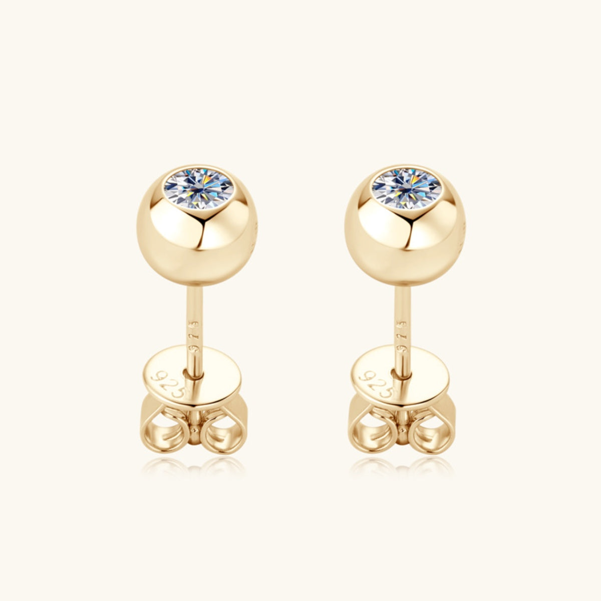 Sparkala™ Pure Sterling Silver Stud Earrings