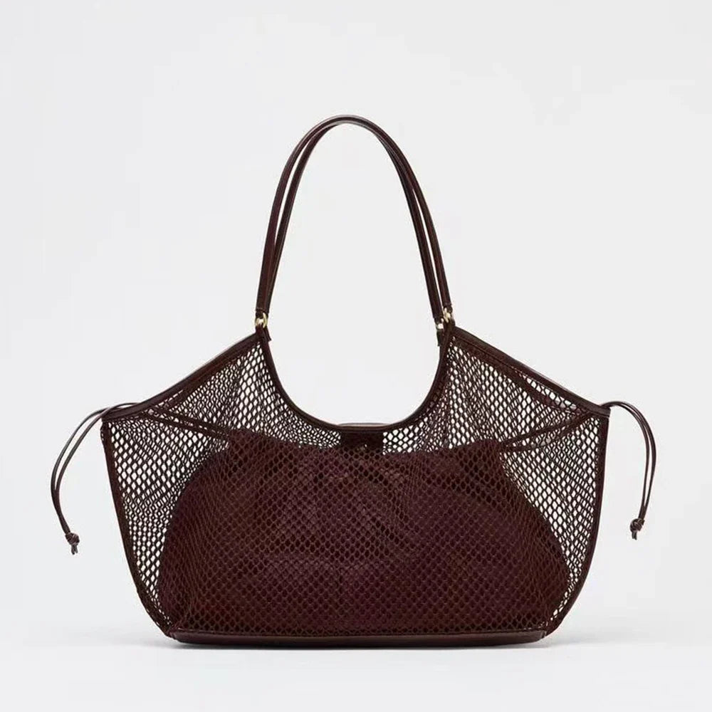 Air Cage Mesh Shoulder Bag