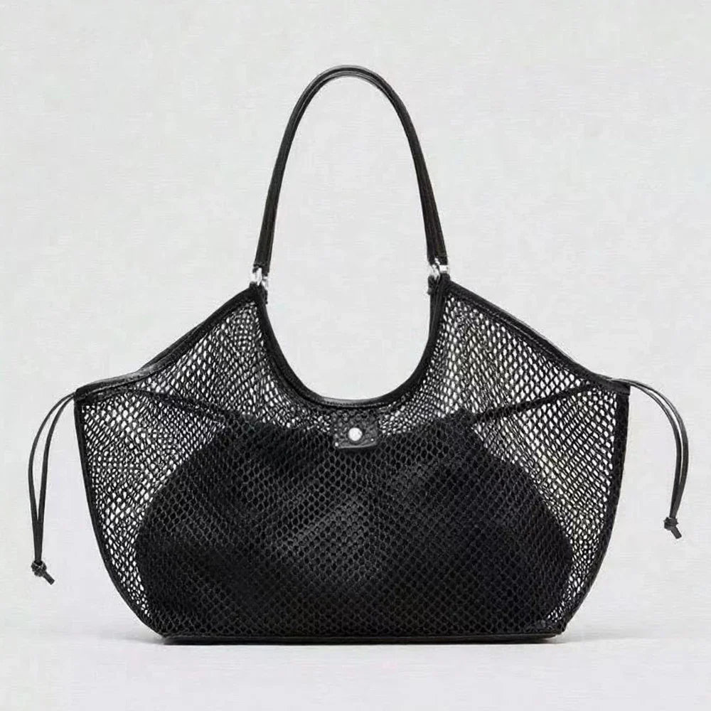 Air Cage Mesh Shoulder Bag