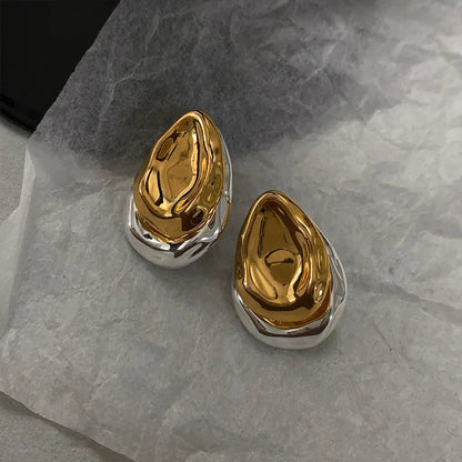 Molten Drops Stud Earrings