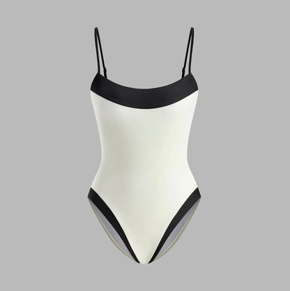 Aphrodite Contrast Trim One Piece Swimsuit