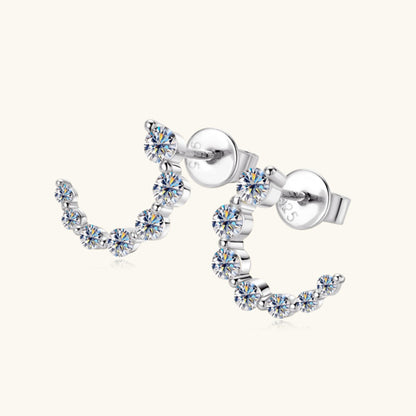 Pure Sterling Silver Inlaid Sparkala™ Stud Earrings