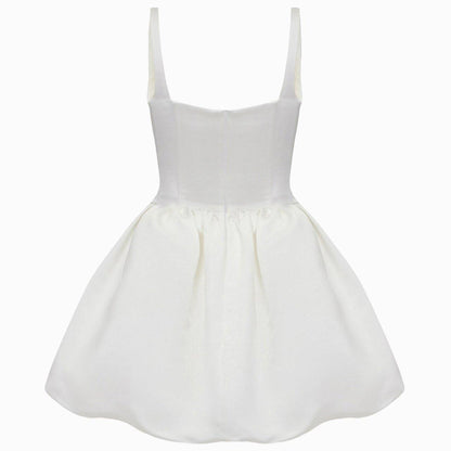 Baby Girl Corset Voluminous Mini Dress