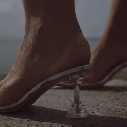 Blair's Secret Crystal Butterfly Brooch Heels