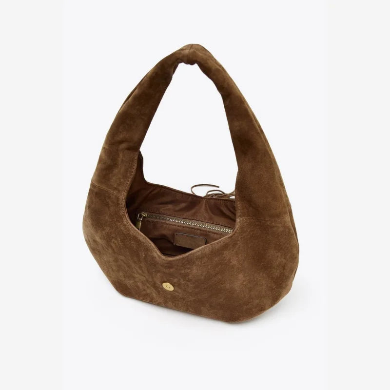 Boho Soul Suede Fringed Shoulder Bag