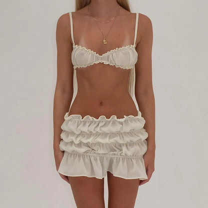 Breaking Hearts Ivory Two Piece Set