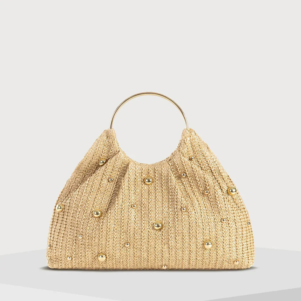 Celeora Knitted Rivet Handbag