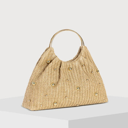 Celeora Knitted Rivet Handbag