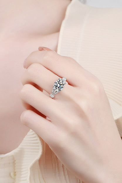 Beautiful Day 3 Carat Brilliant Round Cut Sparkala™ Ring