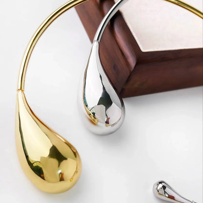 Water Drop Open Necklace