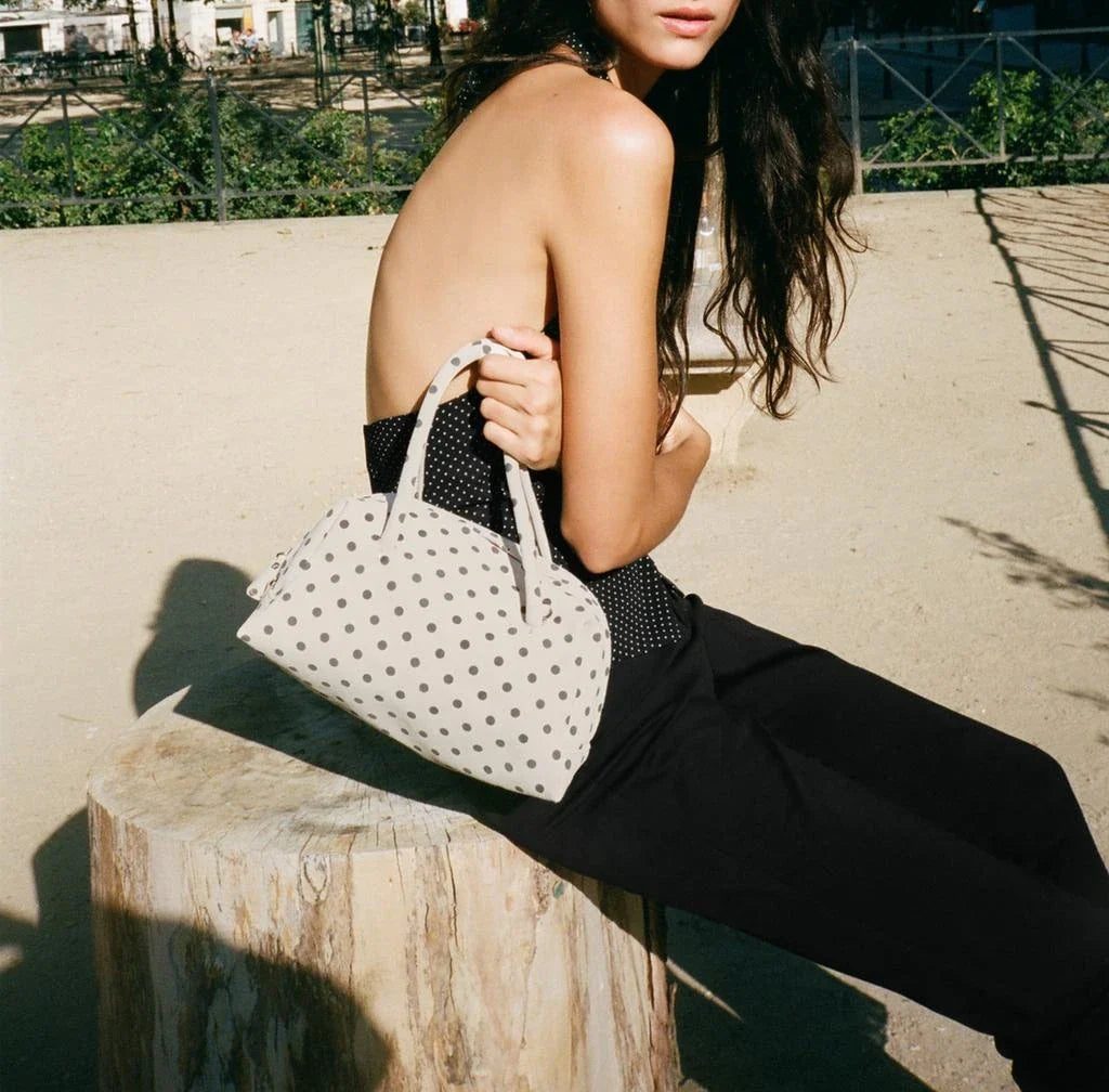 Dottie Retro Polka Dot Handbag