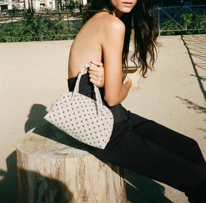 Dottie Retro Polka Dot Handbag