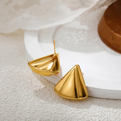 Cleopatra Pyramid Earrings