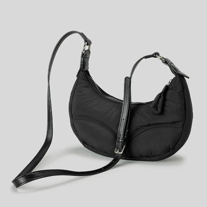 Cloud Touch Nylon Padded Shoulder Bag