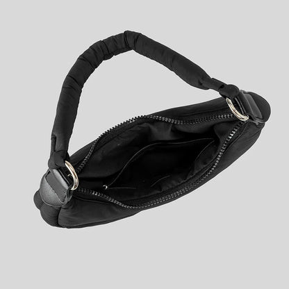 Cloud Touch Nylon Padded Shoulder Bag