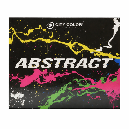 Abstract Eyeshadow Palette with Mirror - 20 Shades