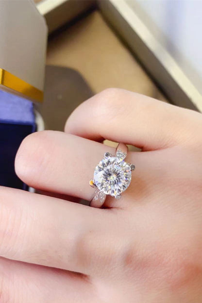 2 Carat Brilliant Round Cut Sparkala™ Platinum Over Pure Sterling Silver Ring