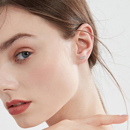 Sparkala™ Pure Sterling Silver Stud Earrings