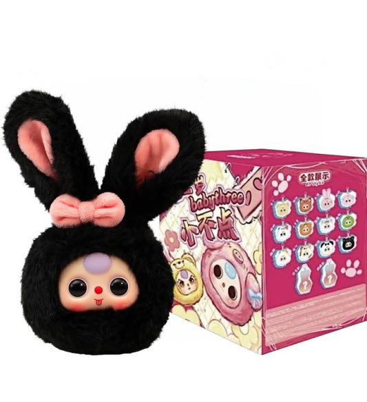 Baby Three Tiny Animal Series Plush Blind Box – Mystery Collectible Bag Charm