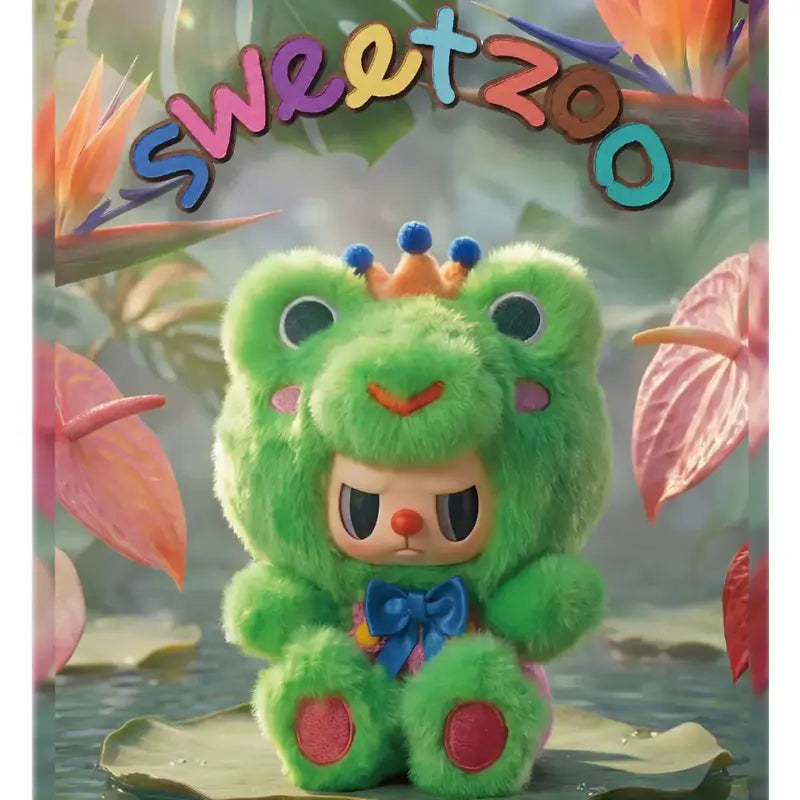 Rebel Bear Sweet Zoo Series Plush Art Collectible Blind Box - Confirmed