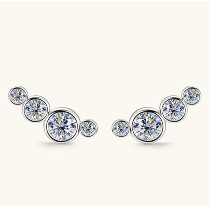 Sparkala™ Pure Sterling Silver Stud Earrings