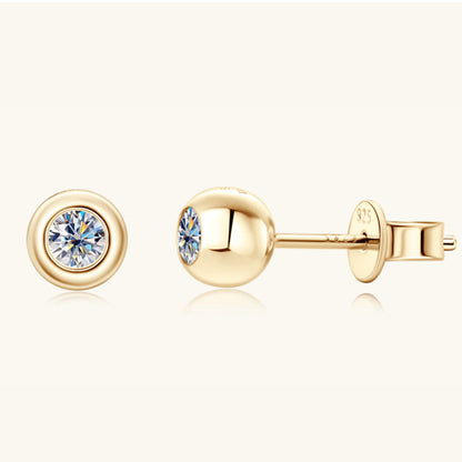 Sparkala™ Pure Sterling Silver Stud Earrings