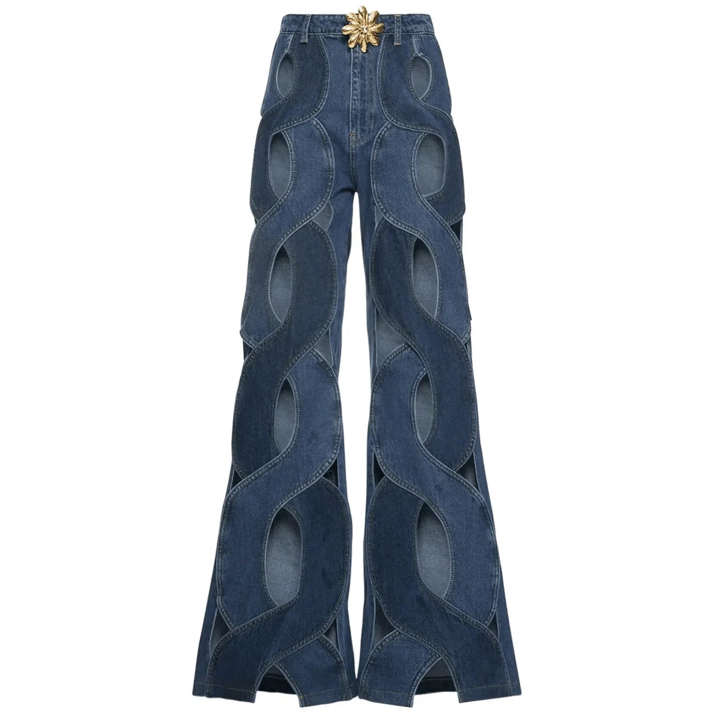 Fashionistas Only High Waist Contract Jeans