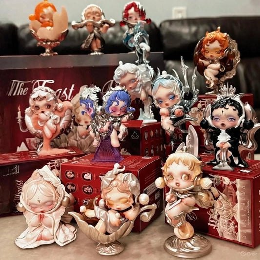 POPMART SKULLPANDA The Feast Begins Series – Designer Vinyl Blind Box Figure