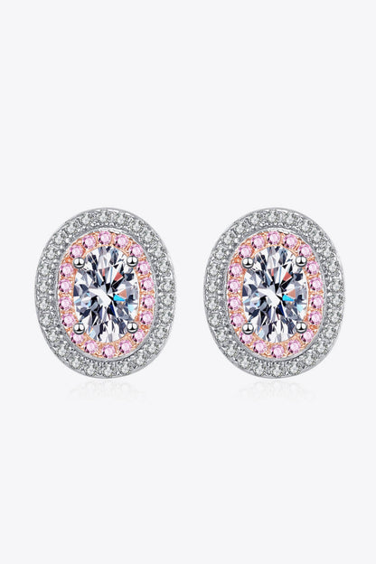 Platinum-Plated Sparkala™ Stud Earrings