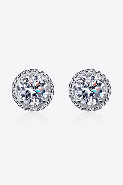 2 Carat Sparkala™ 925 Sterling Silver Stud Earrings