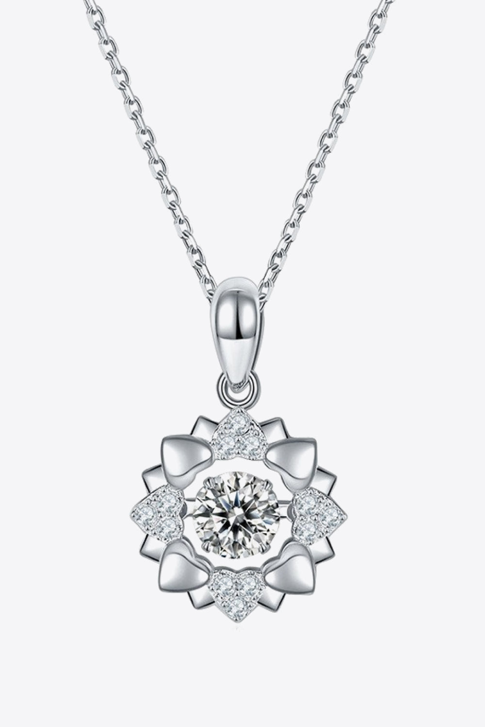 Sparkala™ Flower Shape Pendant Necklace