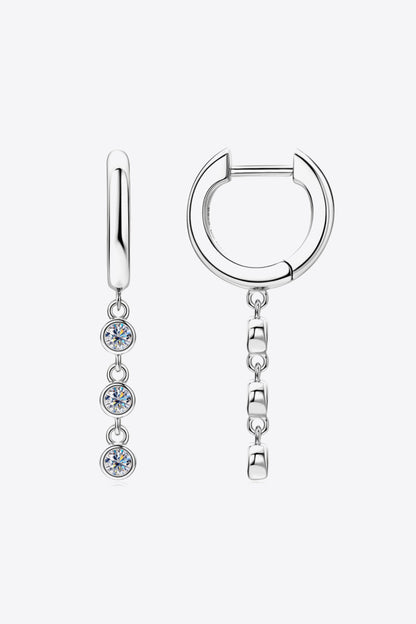 Sparkala™ Decor Platinum-Plated 925 Sterling Silver Earrings