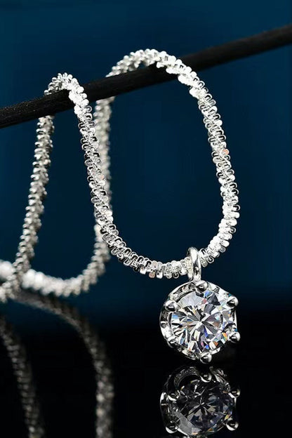 1 Carat Sparkala™ Platinum-Plated 925 Sterling Silver Necklace