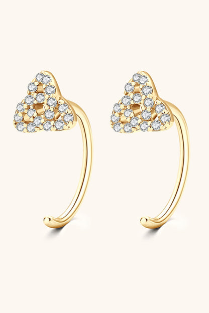 Sparkala™ Platinum-Plated 925 Sterling Silver Earrings
