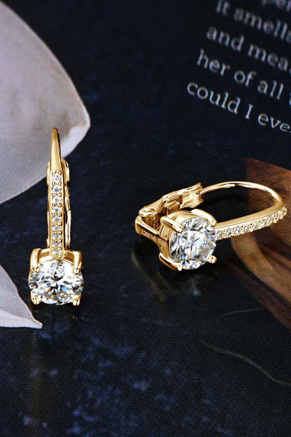 2 Carat Sparkala™ Platinum-Plated 925 Sterling Silver Earrings
