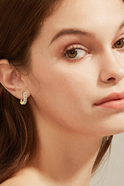 1 Carat Sparkala™ Platinum-Plated 925 Sterling Silver Earrings