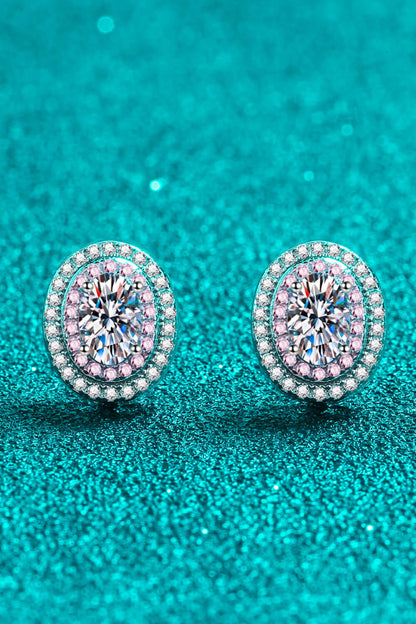 Platinum-Plated Sparkala™ Stud Earrings