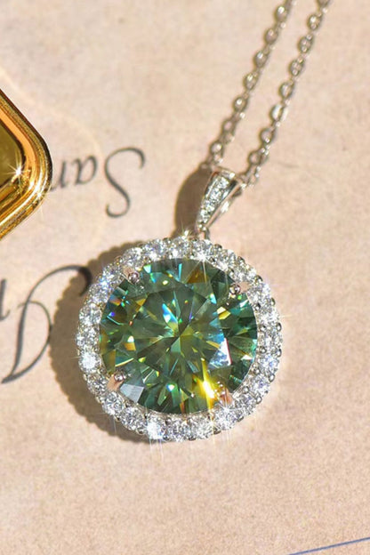 10 Carat Sparkala™ Pendant Platinum-Plated Necklace