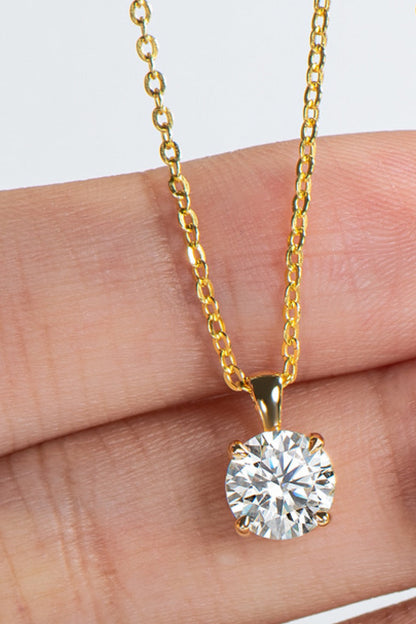 1 Carat Sparkala™ Chain-Link Necklace (Platinum-Plated Fine Silver)
