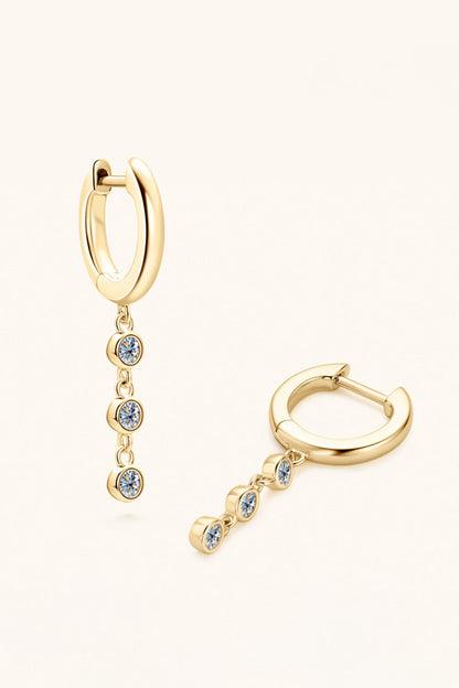 Sparkala™ Decor Platinum-Plated 925 Sterling Silver Earrings