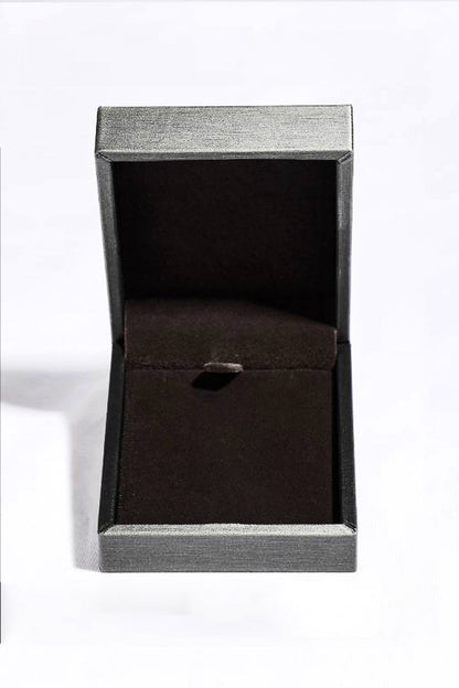 Two-Tone 1 Carat Sparkala™ Round Pendant Necklace (Platinum-Plated Fine Silver)