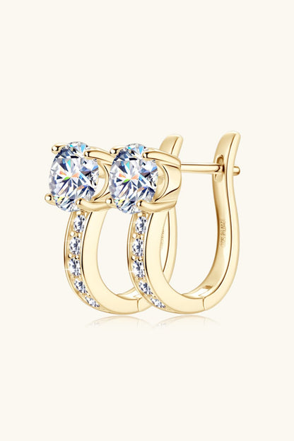 2 Carat Sparkala™ Platinum-Plated 925 Sterling Silver Earrings