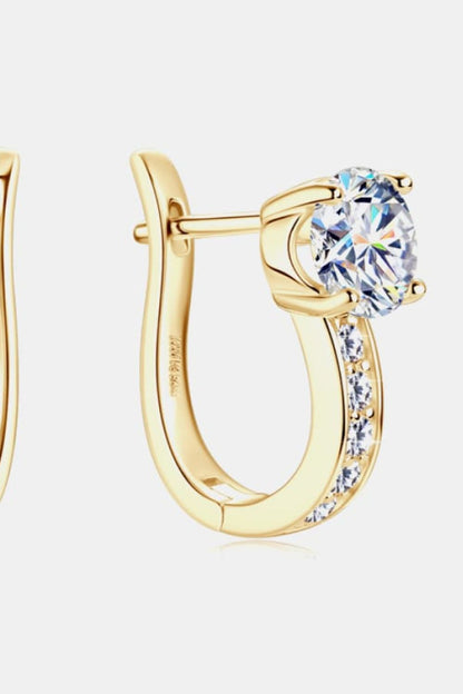2 Carat Sparkala™ Platinum-Plated 925 Sterling Silver Earrings