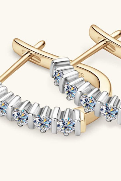 Sparkala™ Platinum-Plated 925 Sterling Silver Earrings