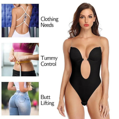 InviShaper - Plunge Backless Body Shaper Bra