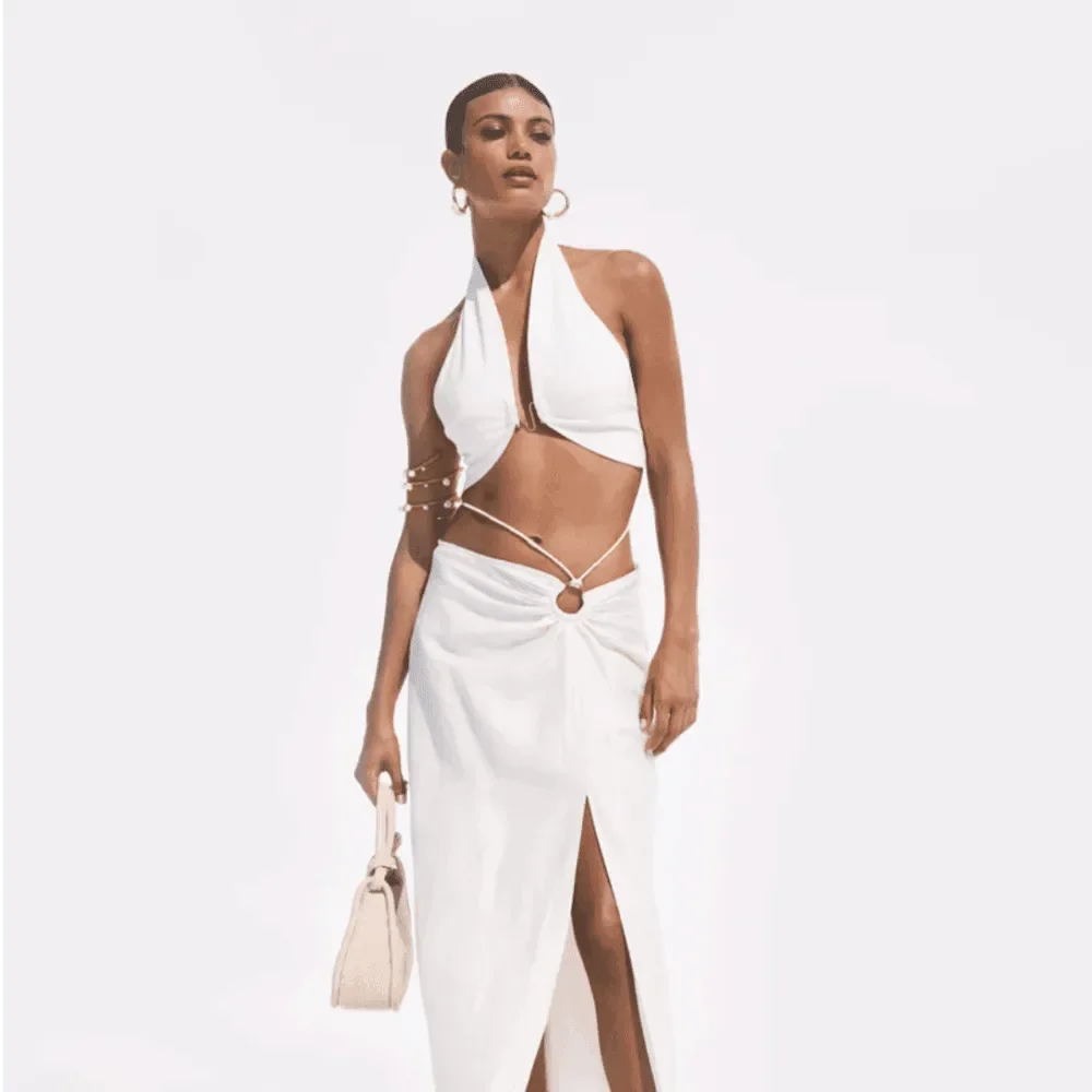 Kyla Halter Crop Top
